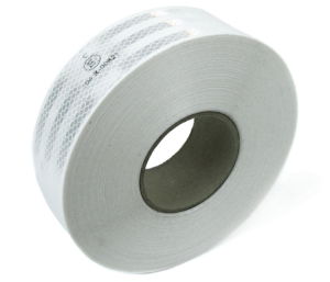 White High Vis Tape 50mm x 50m Roll