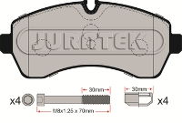 Brake Pad Kit - Front (Sprinter 2006-)