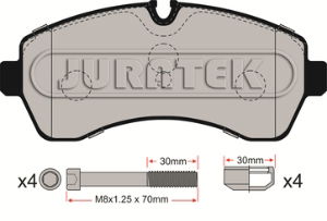 Brake Pad Kit - Front (Sprinter 2006-)