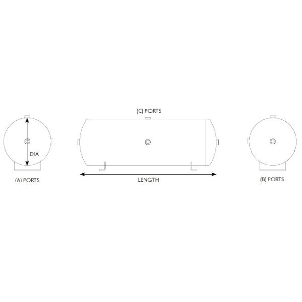 60LTR AIR TANK