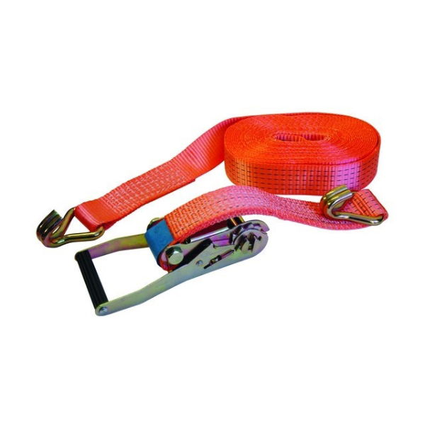 10m Ratchet Strap - Orange - 10 Ton