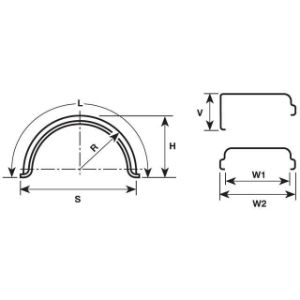 Mudwing J33 485mm x 1020mm x 560mm